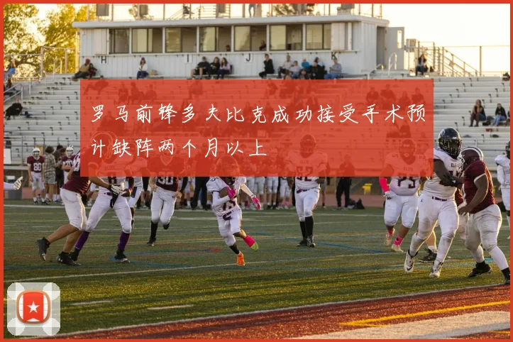 罗马前锋多夫比克成功接受手术预计缺阵两个月以上